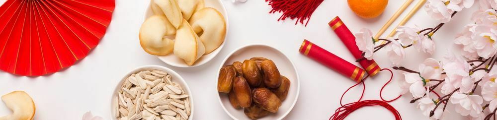 traditional Chinese Ney Year foods