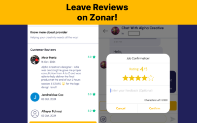 How to Leave Reviews on Zonar